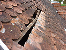 Dachreparatur durch Holzbau Friedl